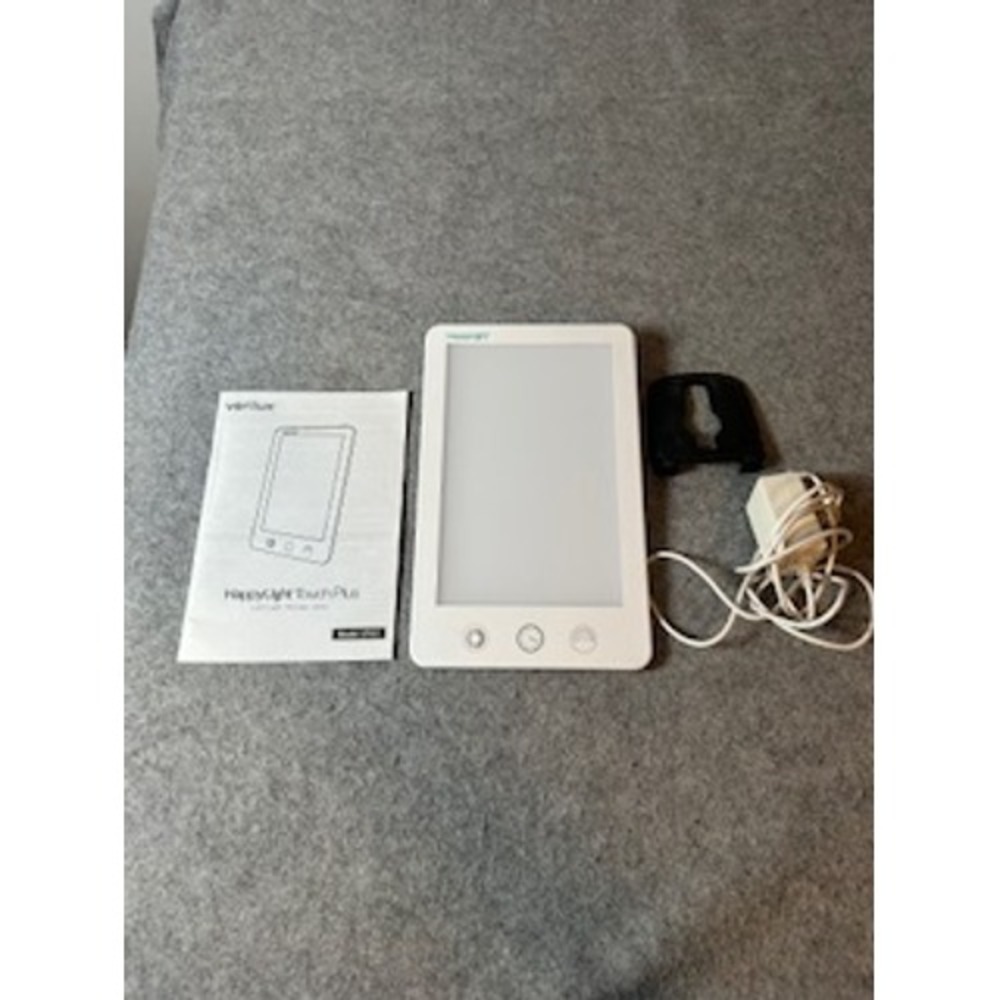Verilux HappyLight Touch Plus VT42 LED Light Therapy Lamp 10000 Lux White